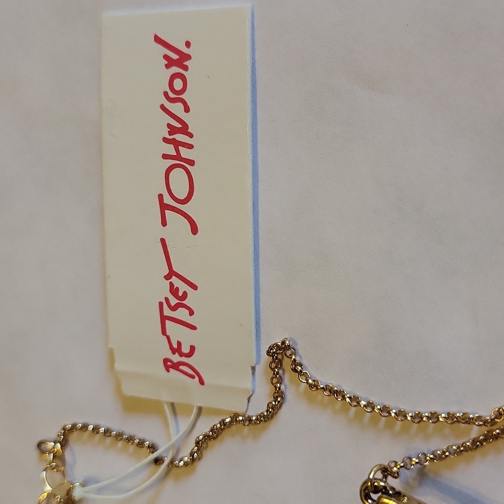 Betsey Johnson Purple Snake Necklace - Picture 3 of 5